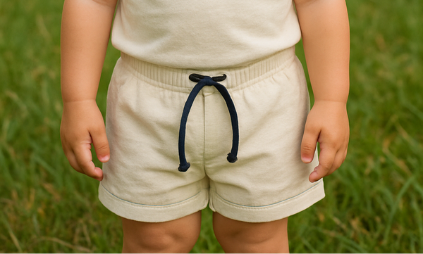 Cream Summer-Shorts