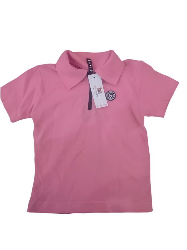 Light pink half zipp summer-shirt