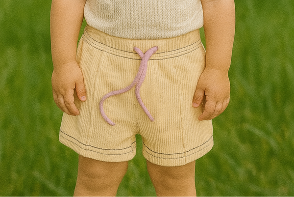 Yellow Summer-Shorts