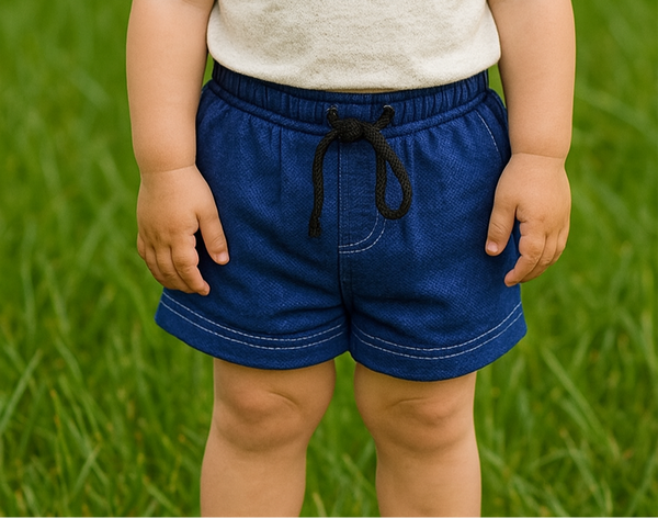Royal blue Summer-Shorts