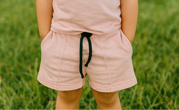 Light pink Summer-Shorts