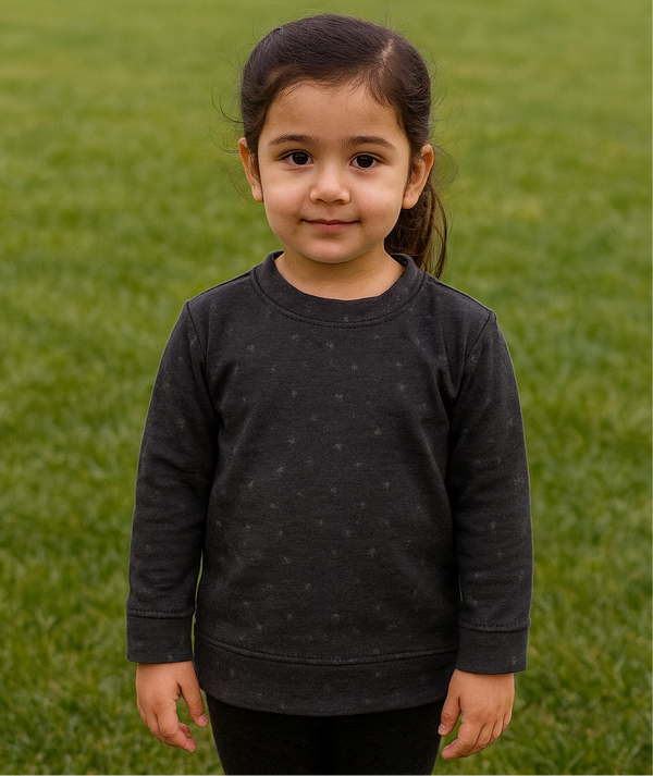 Grey star-Winter Sweat Shirt