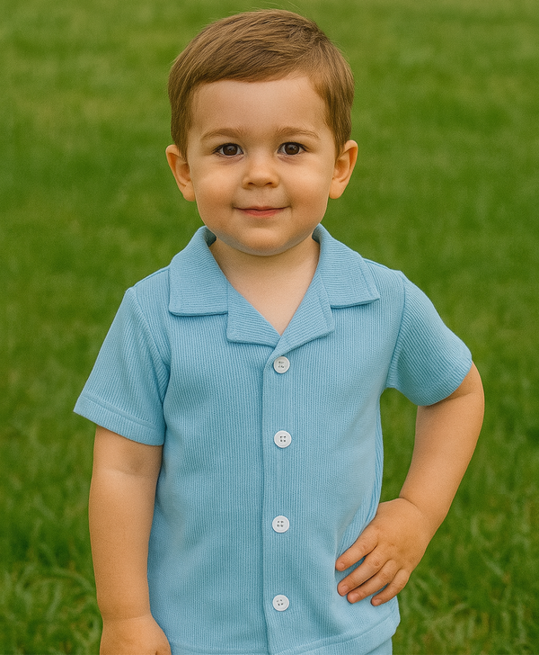 Skyblue coat Summer-shirt