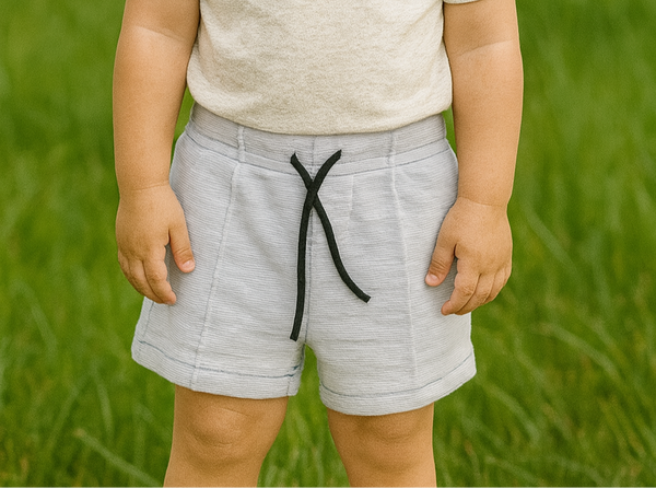 Grey Summer-Shorts