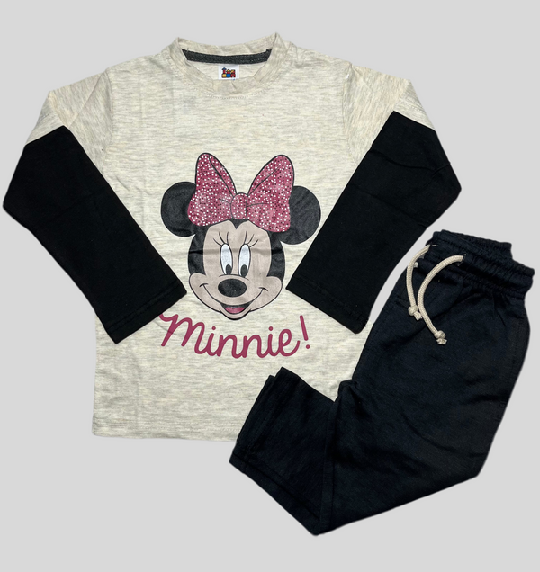 Minnie printed-Winter Tracksuit