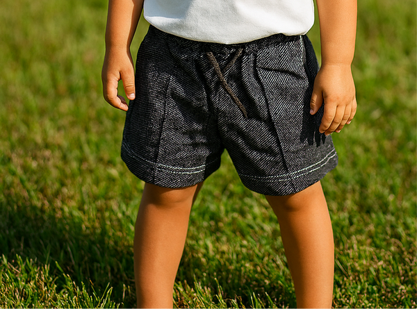 Dark grey Summer-Shorts