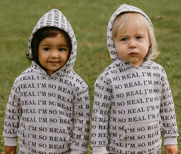 Alphabet -Winter hoodie