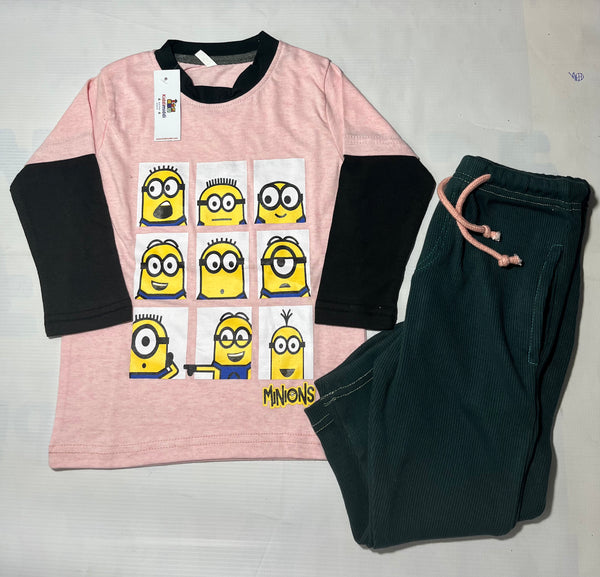 Minions printed -Tracksuit