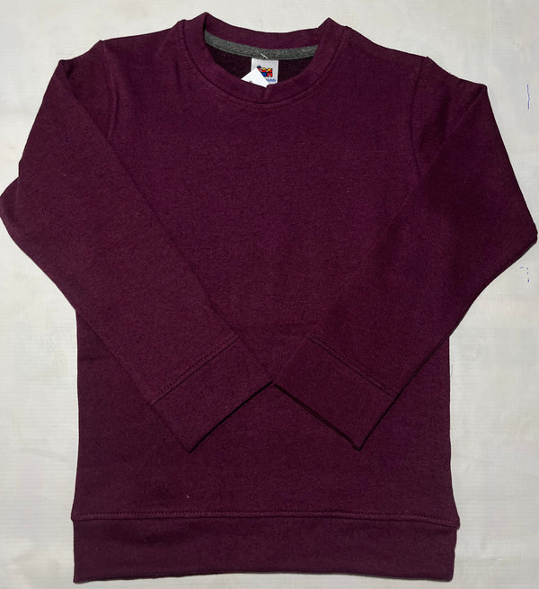 Dark mehroon-Winter Sweat Shirt