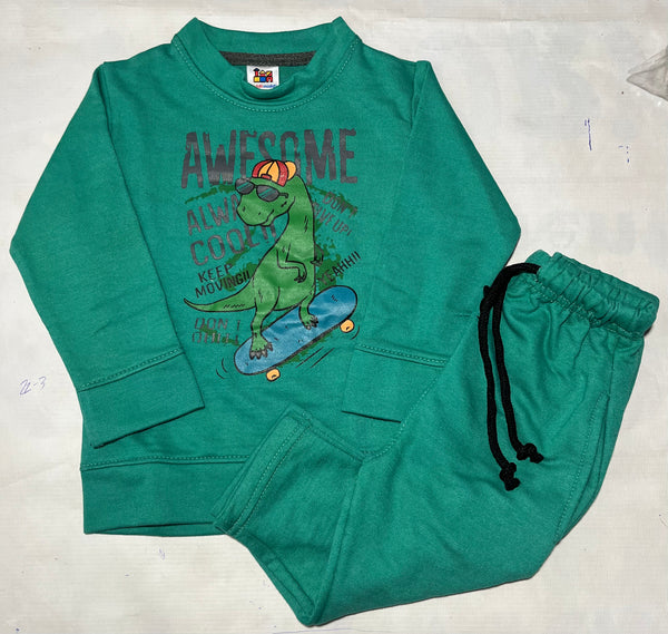 Green AWSM -Winter Tracksuit is