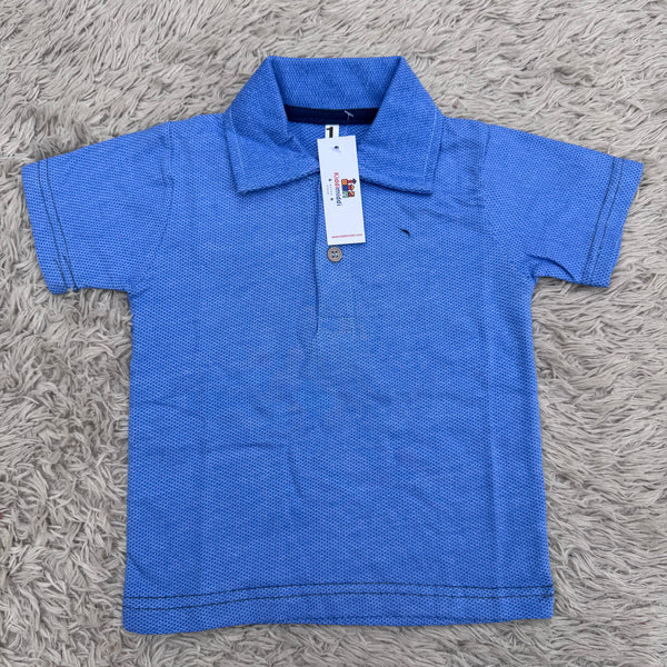 Sky blue  color plo summer-shirt