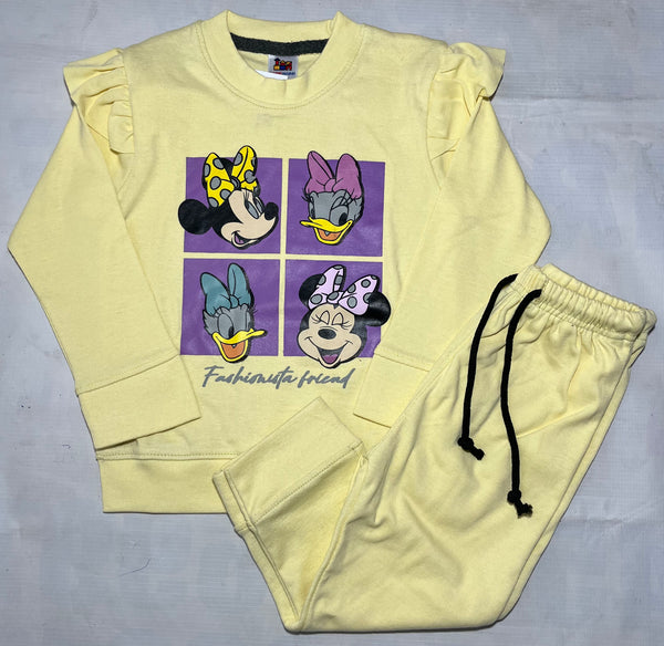 Yellow minnie -printed Tracksuit