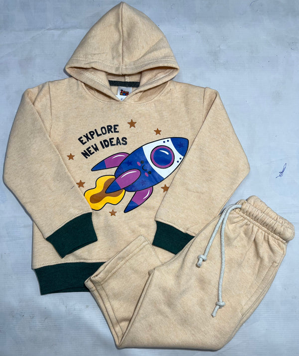 Beige Rocket -Winter Tracksuit