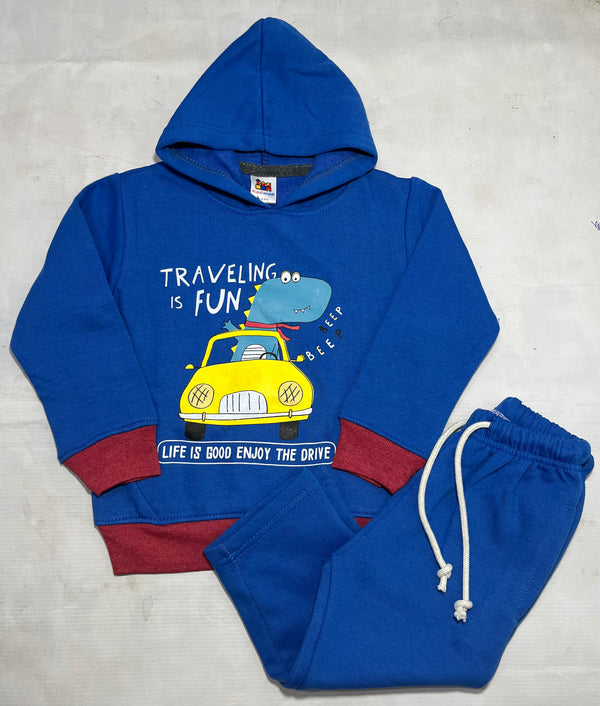 Blue car -Winter Tracksuit