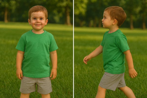Green summer-Shortsuit