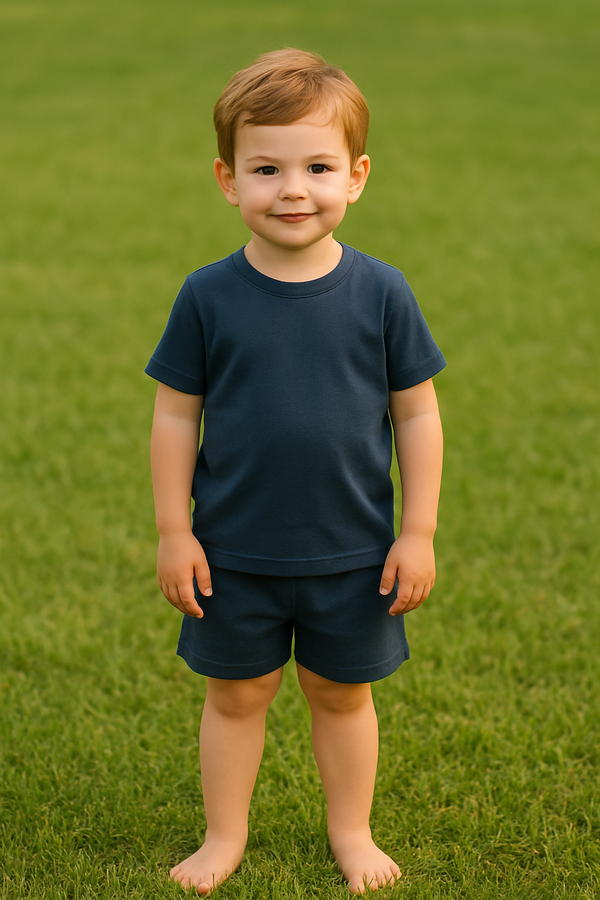 Blue Summer-Shortsuit