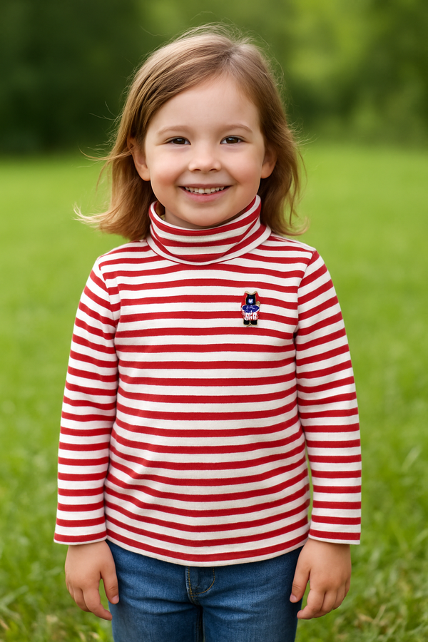 Red linning winter-sweat shirt