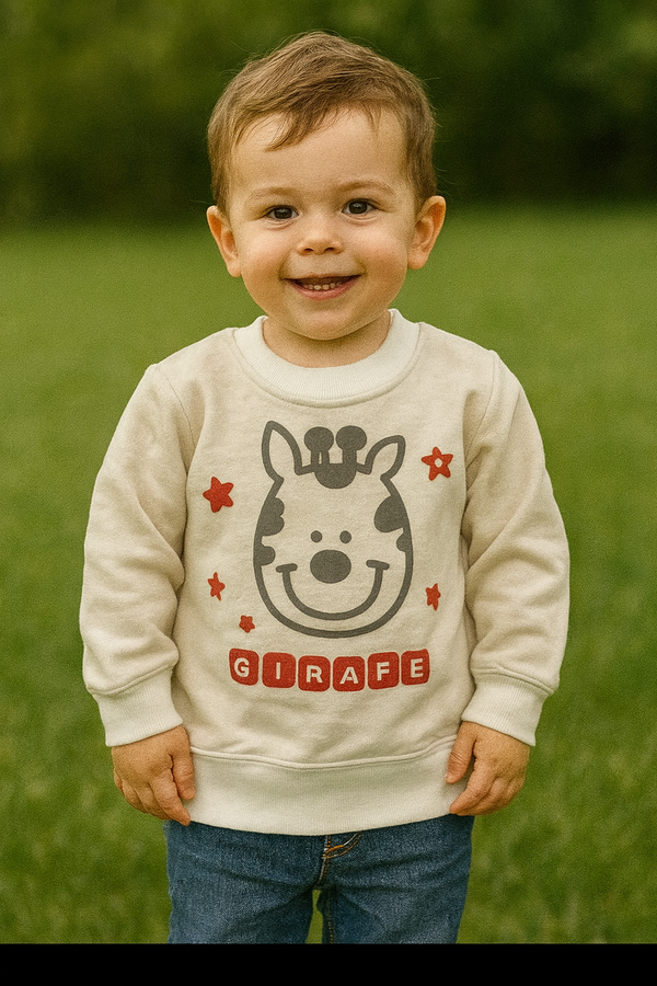 Giraffe winter-sweat shirt