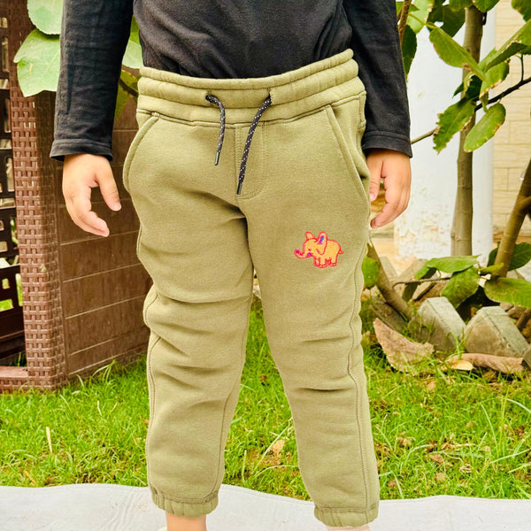 Olive green -winter trouser