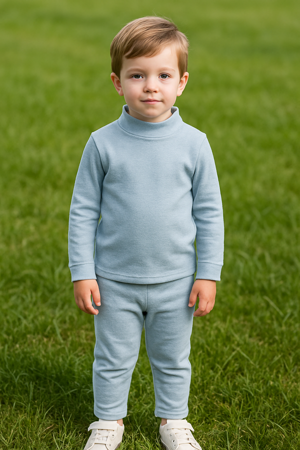 Light Blue inner -winter Tracksuit