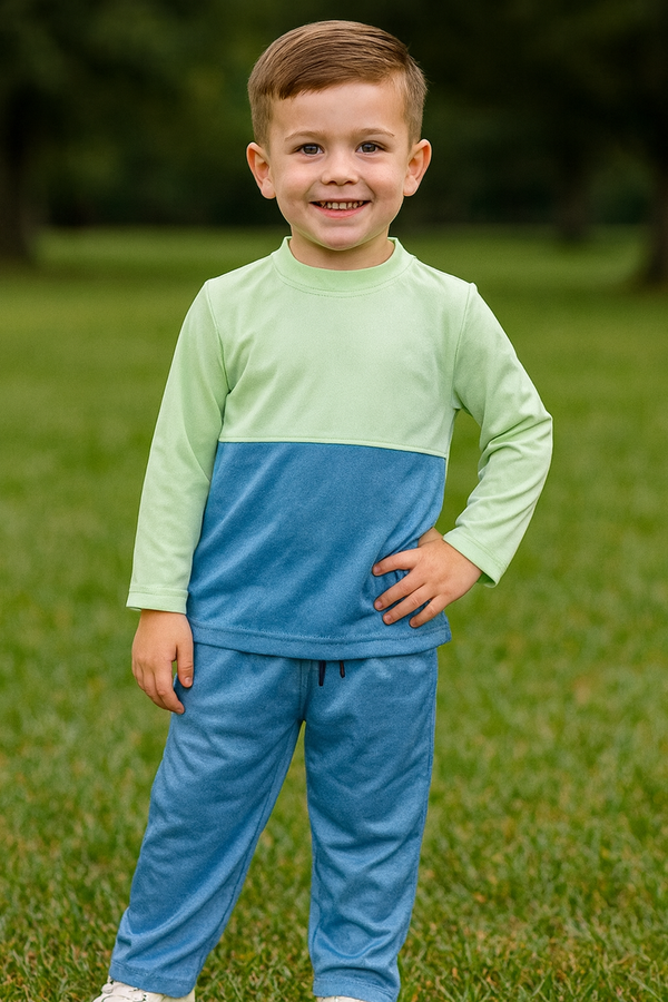 C green blue -Dry fit Tracksuit