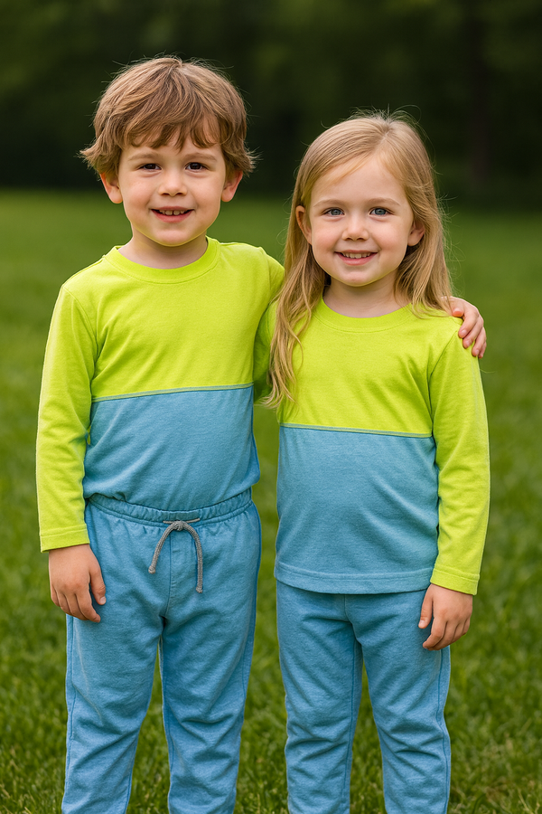 Parrot Green Blue -Dry fit Tracksuit