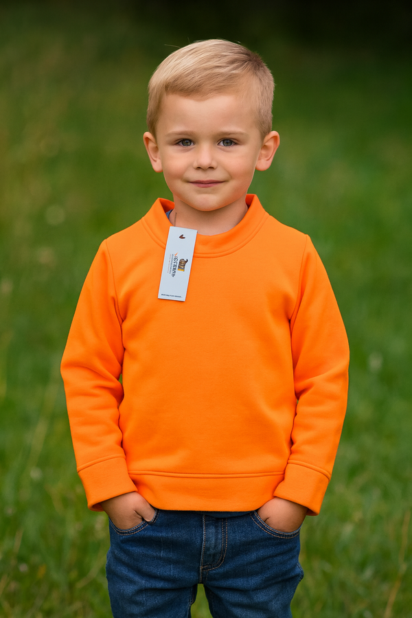 Orange -Winter Sweat Shirt