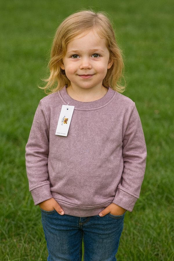 Light purple-Winter Sweat Shirt