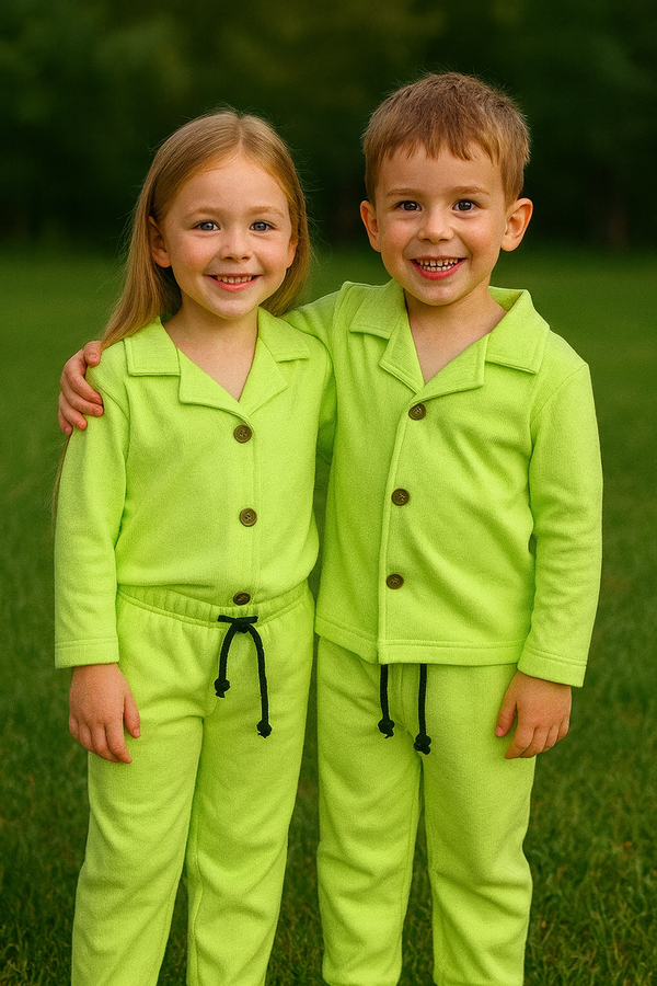 Parrot green-Winter Tracksuit