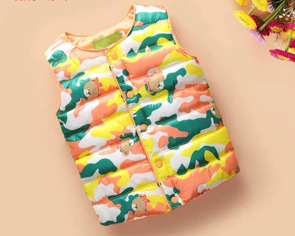 Green yellow camo Printed-IMP Winter jacket