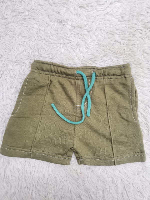 Olive green Summer-Shorts