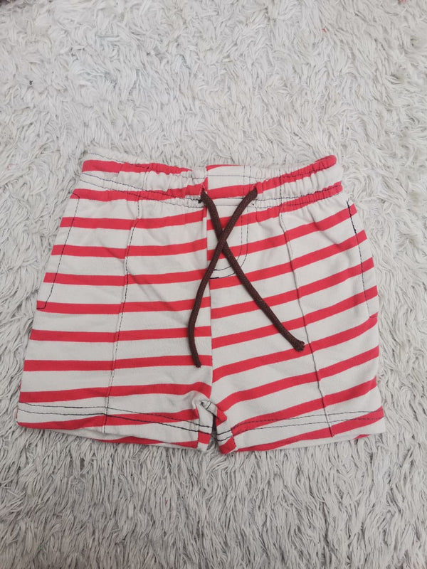 Red linning Summer-Shorts