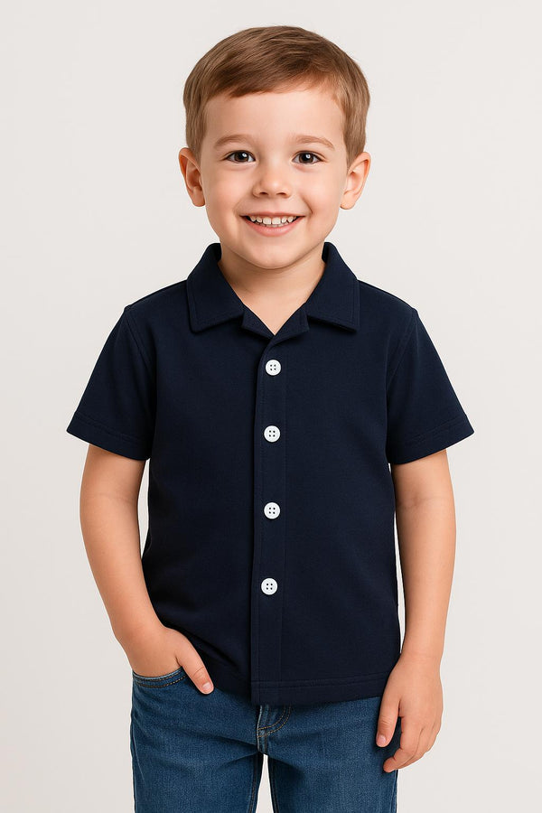 Navy blue Coat imported summer-shirt