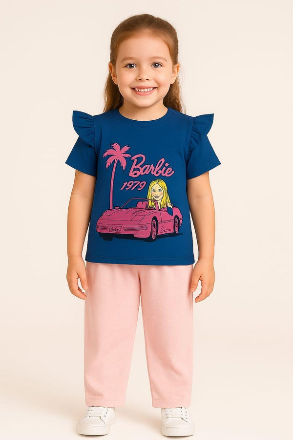 Blue barbie-Tracksuit