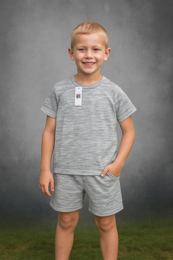 Grey summer-Shortsuit