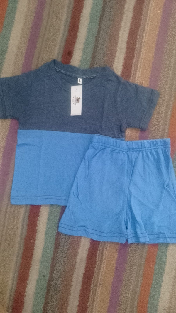 Blue pannel summer-Niker shirt